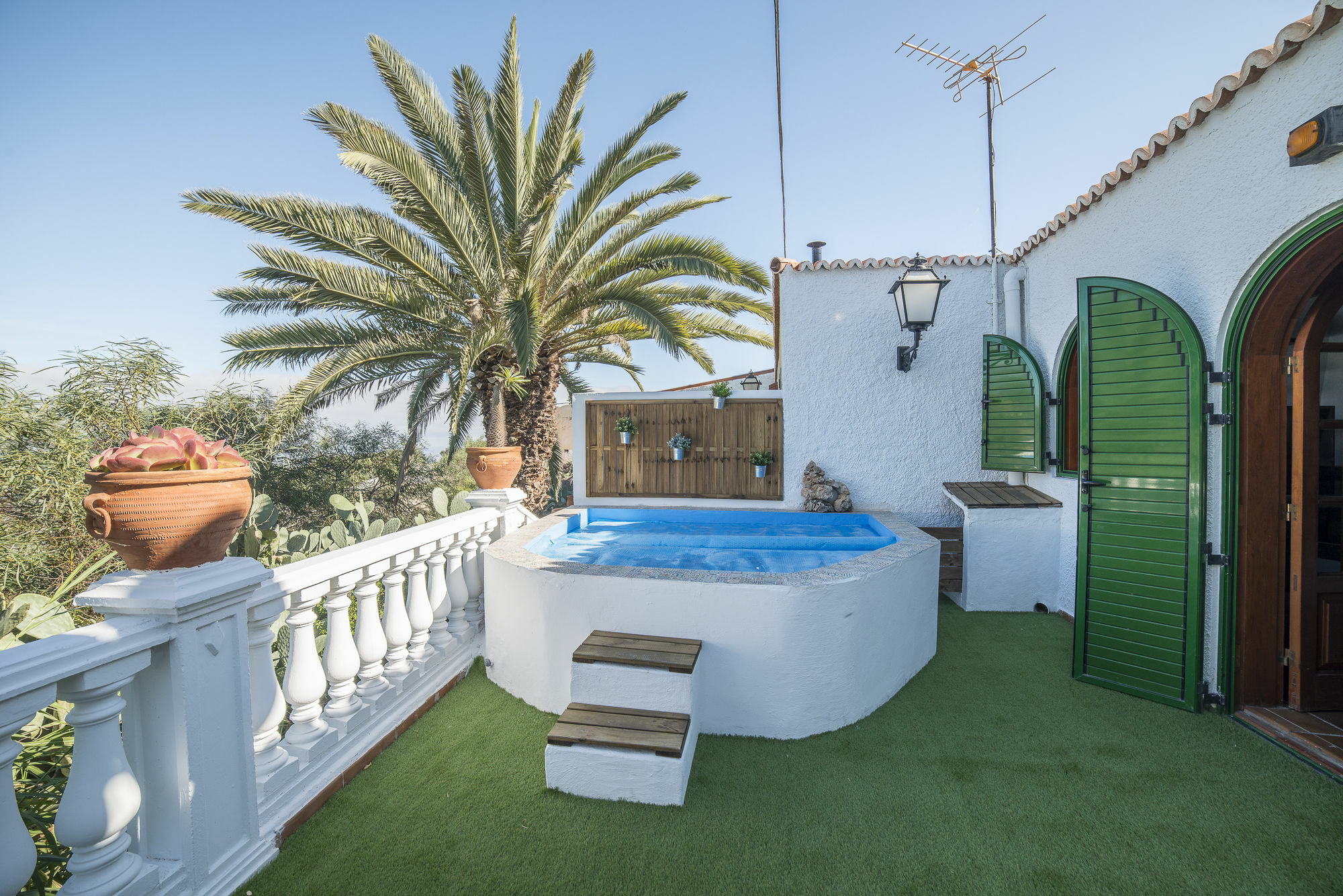 Frida Kahlo House Con Piscina Y Vistas Al Mar By Lightbooking Telde Kültér fotó
